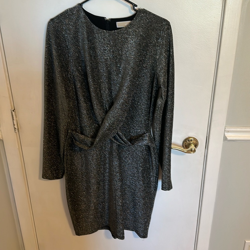 MICHAEL Michael Kors Black and Silver Dress